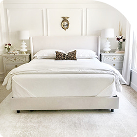 نمونه کار طراحی دکوراسیون داخلی اتاق خواب به سبک کلاسیک